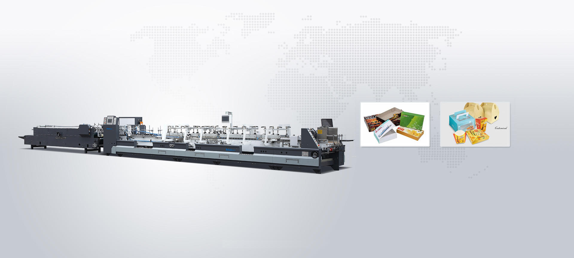 GS SERIES Automatic High Speed 4 and 6 corner Folder Gluer