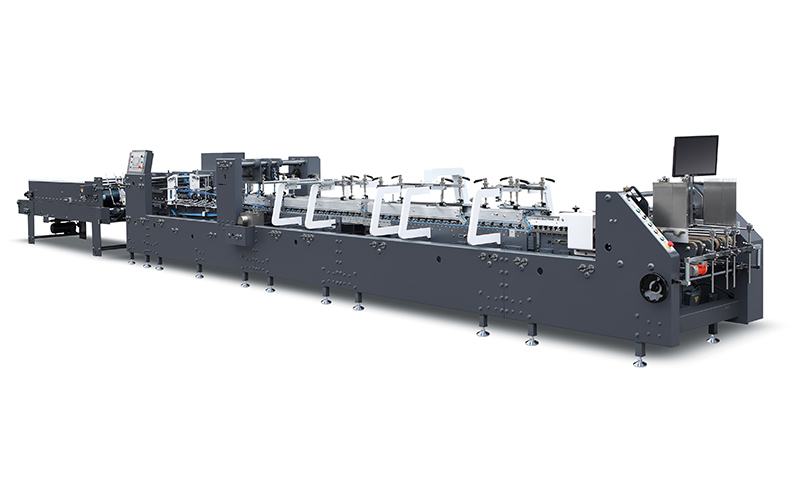 The automatic high-speed four-fold folder gluer has the following advantages