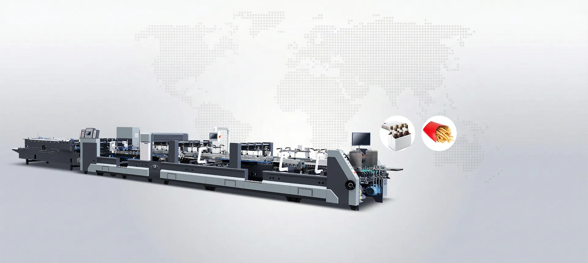 LC-S-2026 Automatic 4 6 Corner Folder Gluer